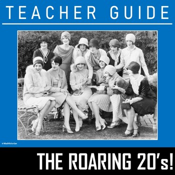 Preview of The Roaring 20's (1920's) - Unit Teacher Guide