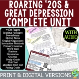 The Roaring '20s Unit & Great Depression Unit - Roaring Tw