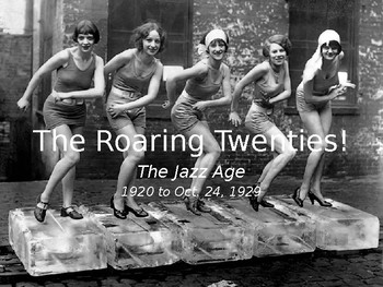 Preview of The Roaring Twenties, Part I & II: Prohibition, KKK, and Harlem Renaissance
