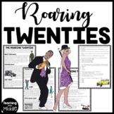 The Roaring Twenties Informational Text Reading Comprehension