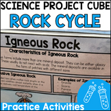 The Rock Cycle 3D Project Cube - Science Activity - Scienc