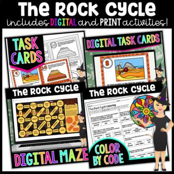 Preview of The Rock Cycle Activity Bundle