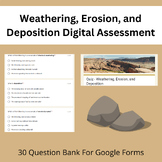 The Rock Cycle Assessment for Google Forms - Weathering Er