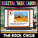 The Rock Cycle Digital Task Cards | Google Classroom and D