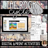 Rock Cycle Activities - Google Slides™ and Print - Earth Science