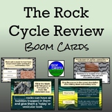 The Rock Cycle Review Boom Cards