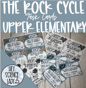Preview of The Rock Cycle -Task Cards