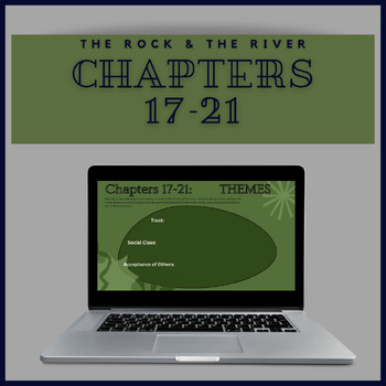 Preview of The Rock and The River Digital Novel Unit (CHAPTERS 17-21)