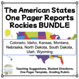 The Rockies United States of America One Pager Projects | 