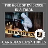 The Role of Evidence in a Trial (CANADA)