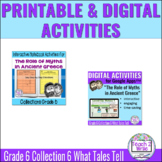 The Role of Myths Ancient Greece Digital & Printable Activ
