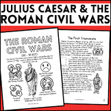 The Roman Civil Wars| Julius Caesar, Cicero, Octavian| Tri