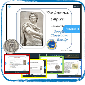 Preview of The Roman Empire Achievements and Legacy Lesson
