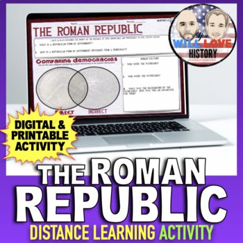 Preview of The Roman Republic | Digital Learning Activity