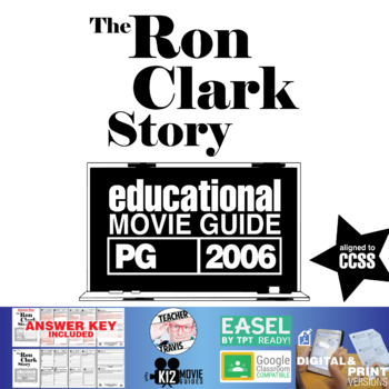 Preview of The Ron Clark Story Movie Guide | Questions | Worksheet | Google (PG - 2006)