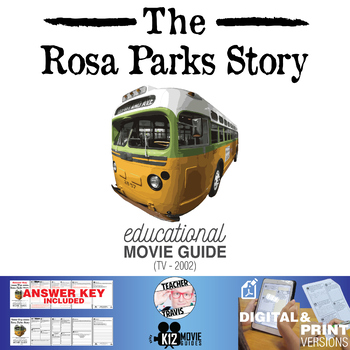 Preview of The Rosa Parks Story Movie Guide | Questions | Worksheet (TV - 2002)