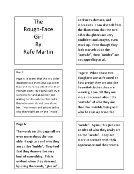 Preview of The Rough-Face Girl by Rafe Martin
