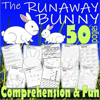 Preview of The Runaway Bunny Read Aloud Book Study Companion Reading Comprehension Spring
