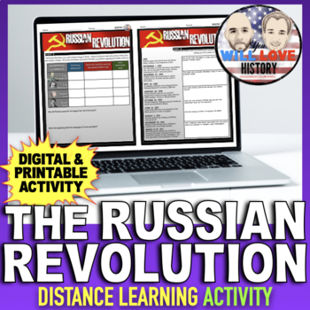 Preview of The Russian Revolution | Digital Learning Activity