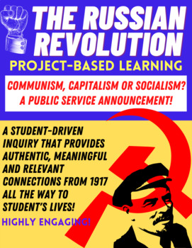 Preview of The Russian Revolution: Public Service Announcement (Project-Based Learning)