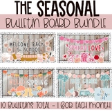 The SEASONAL Bulletin Board Bundle - 10 Kits, 1 for Each Month!!!