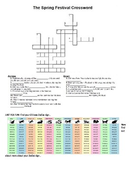 Chinese New Year Spring Festival Crossword - All Kind of Wallpapers