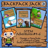 The STEM STEAM Adventures (# 4 - 6) of Backpack Jack -- 3 