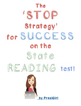 Preview of The STOP Strategy Lesson for State Reading Tests SUCCESS!