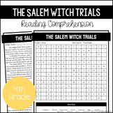 The Salem Witch Trials Reading Comprehension | 4th - 8th |