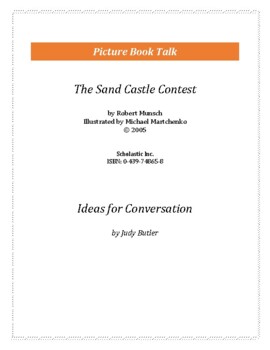 Preview of The Sand Castle Contest: Ideas for Conversation