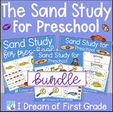 The Sand Study for Preschool Activities Bundle