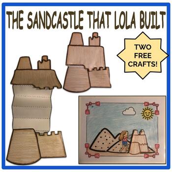 Preview of The Sandcastle that Lola Built Reading Comprehension