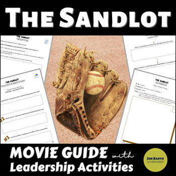 Preview of The Sandlot Movie Guide with Leadership Activities