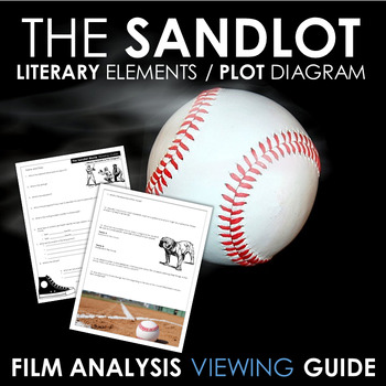 Preview of The Sandlot Movie Guide for Teens - Literary Elements & Plot Diagram