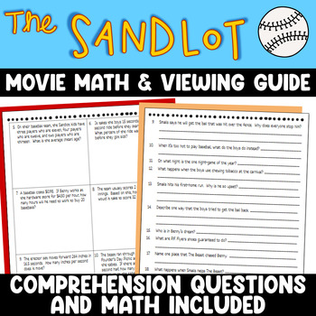 The Sandlot: Summer and Baseball Quiz, Movies