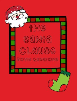 Preview of The Santa Clause Movie Questions
