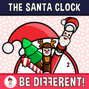 Preview of The Santa Clock Clipart