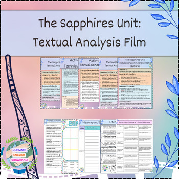 Preview of The Sapphires Film Study | Lessons | Worksheets | Aboriginal Australians