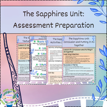 Preview of The Sapphires Essay Writing Task | Scaffolds | Essay | Theme