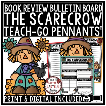 Preview of The Scarecrow, Beth Ferry Read Aloud Picture Book Review November Bulletin Board