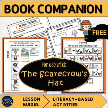 Preview of Fall Book Companion for Use with The Scarecrow's Hat FREE Speech Therapy