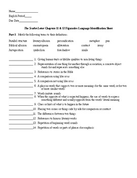 35 The Scarlet Letter Worksheet Answers - Notutahituq Worksheet Information