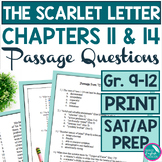 The Scarlet Letter Chapter 11 Chapter 14 Passage-based AP 