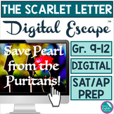 The Scarlet Letter Digital Escape Room for Honors SAT AP P