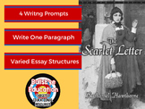 The Scarlet Letter: Four Writing Prompts to Produce Single