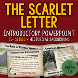 The Scarlet Letter Introductory PowerPoint, Activity, and 