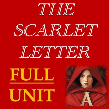 Preview of The Scarlet Letter – Novel-Based Assessments for Full Unit, One Marking Period