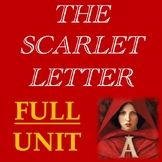 The Scarlet Letter – Novel-Based Assessments for Full Unit