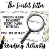 The Scarlet Letter Novel Study Activity: Close Reading Wor