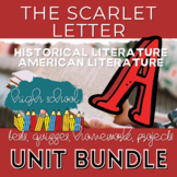 The Scarlet Letter Unit Bundle: Quizzes, Tests, Final Proj